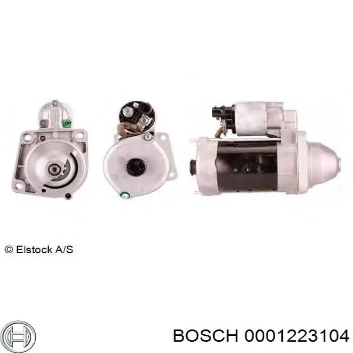Motor de arranque 233485 Peugeot/Citroen