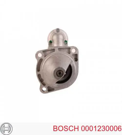 Motor de arranque 0001230006 Bosch