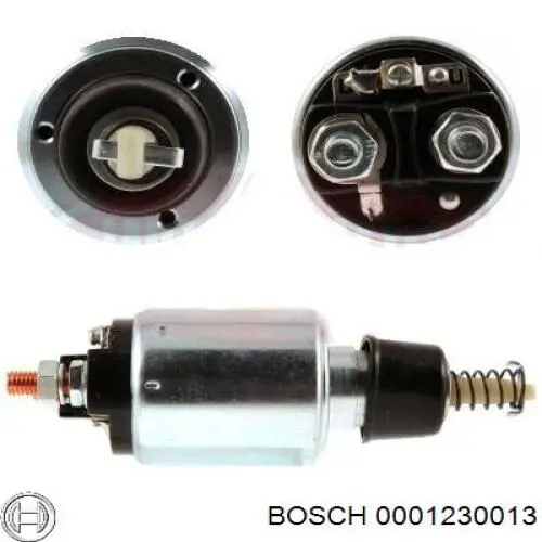 0001230013 Bosch motor de arranque