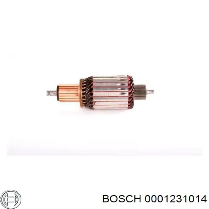 0001231014 Bosch motor de arranque