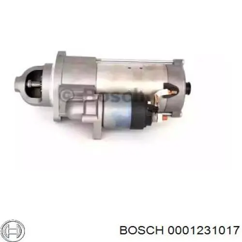 0001231017 Bosch motor de arranque
