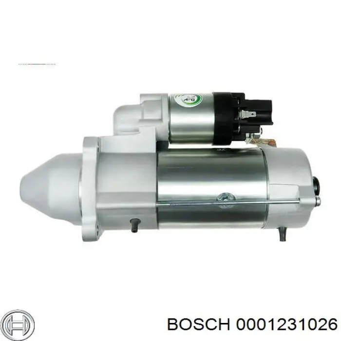 Motor de arranque 0001231026 Bosch