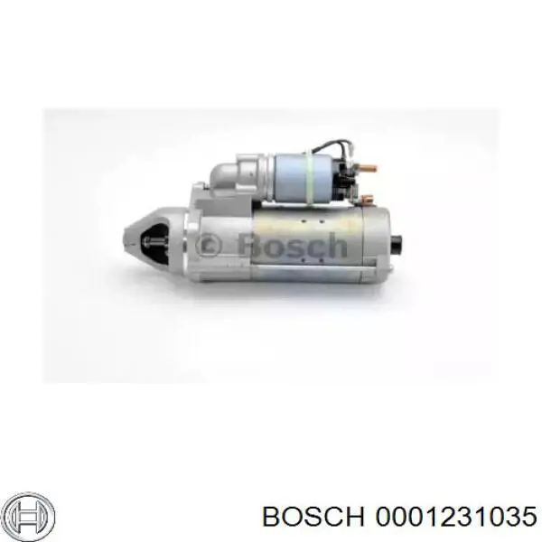 1231035 Bosch motor de arranque