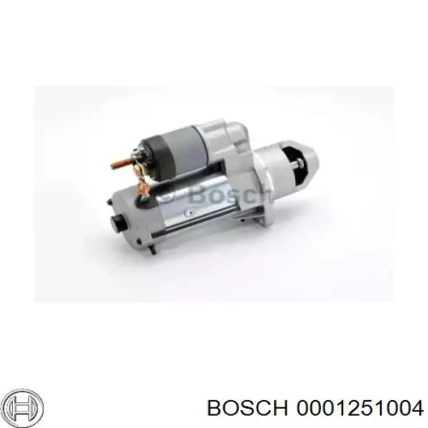 0001251004 Bosch motor de arranque