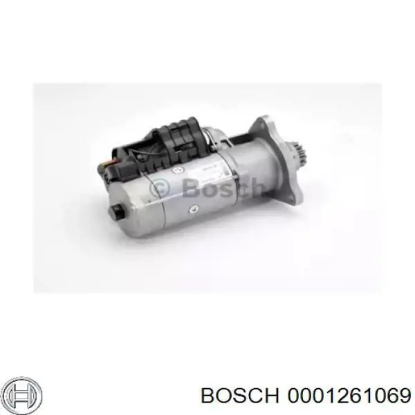 Motor de arranque 0001261069 Bosch