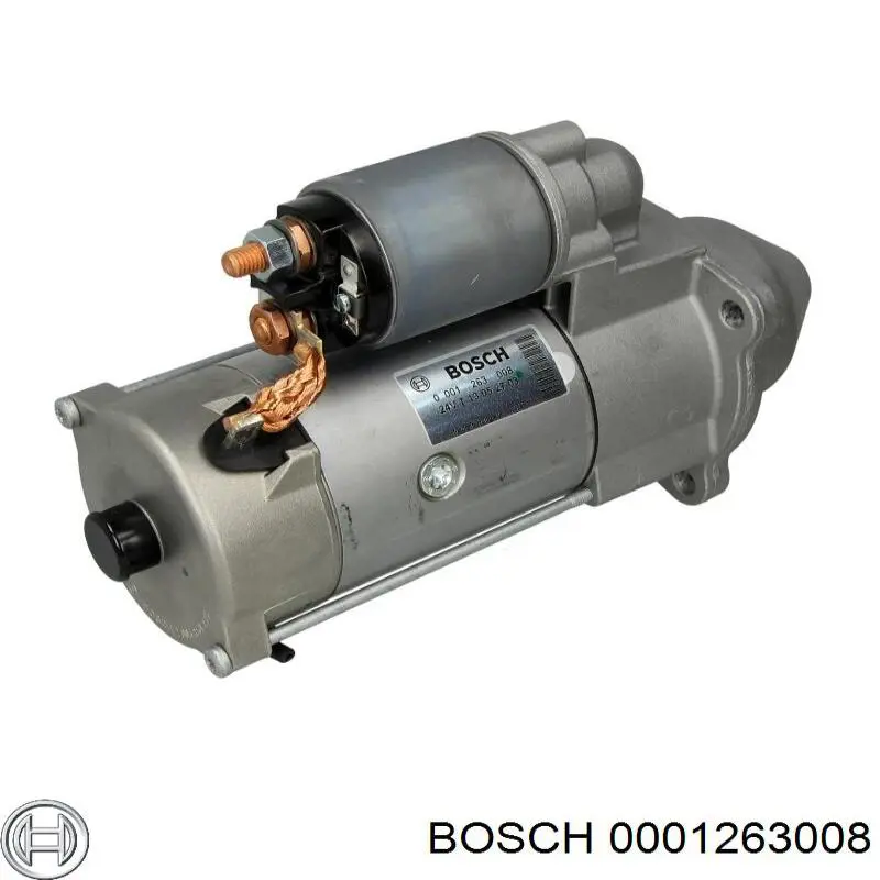 0001263008 Bosch motor de arranque