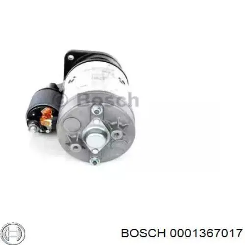 0001367017 Bosch motor de arranque