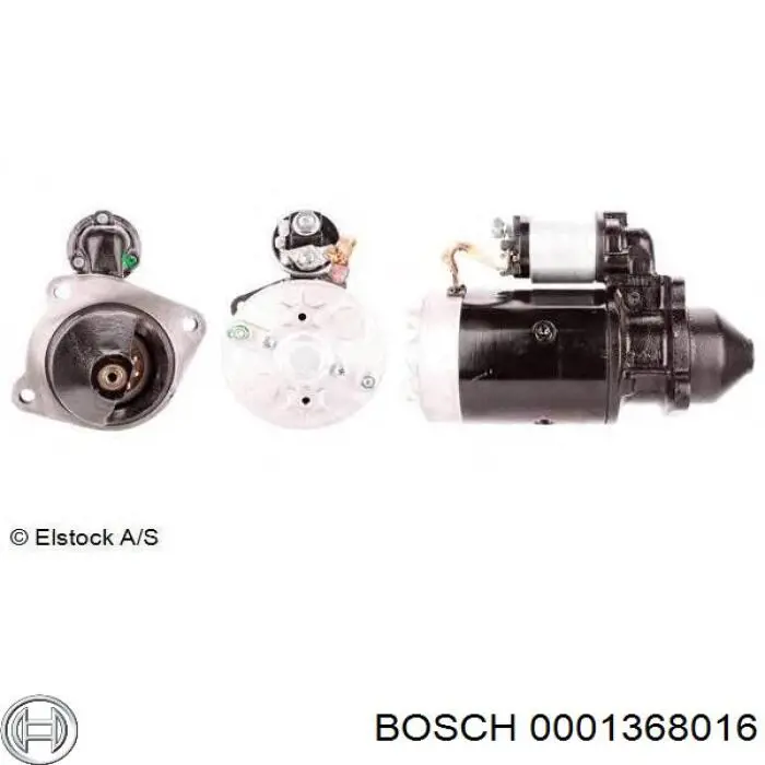 0001368016 Bosch Arranque motores