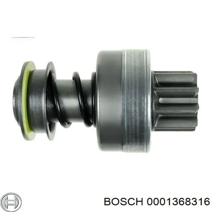 0001368316 Bosch motor de arranque