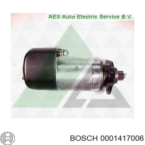 0001417006 Bosch motor de arranque