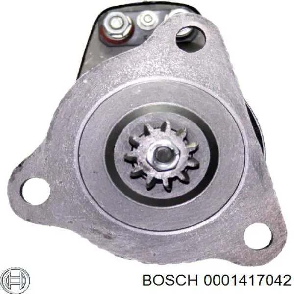 Motor de arranque 0001417042 Bosch