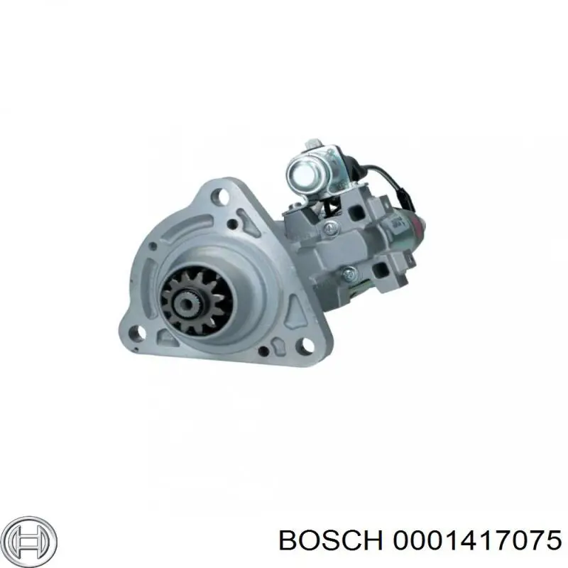 Motor de arranque 0001417075 Bosch