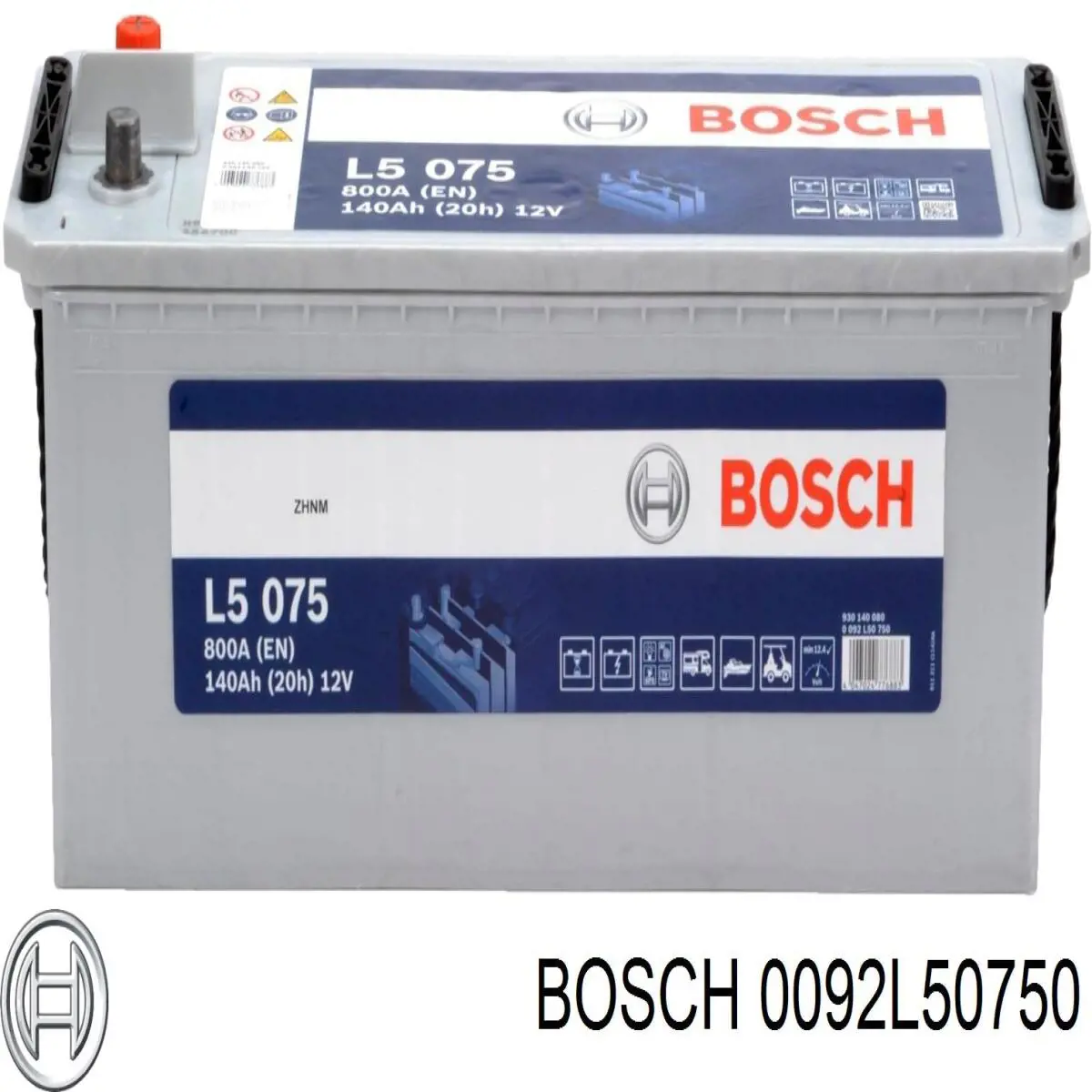 Batería Bosch 0092L50750