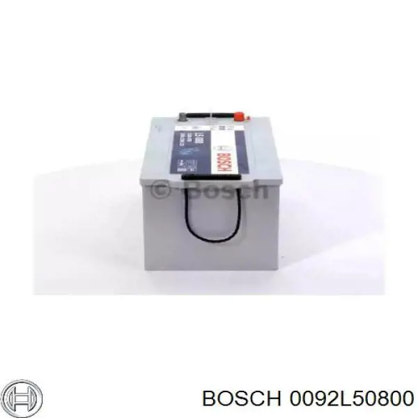 Batería de arranque BOSCH 0092L50800
