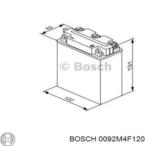 Batería 0092M4F120 Bosch