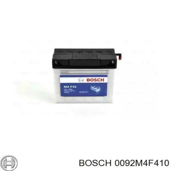 Batería de Arranque Bosch Funstart FreshPack 18 ah 12 v B00 (0092M4F410)