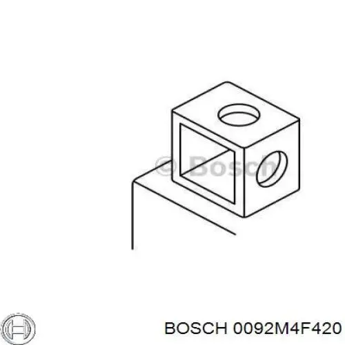 Batería de Arranque Bosch Funstart FreshPack 18 ah 12 v B00 (0092M4F420)