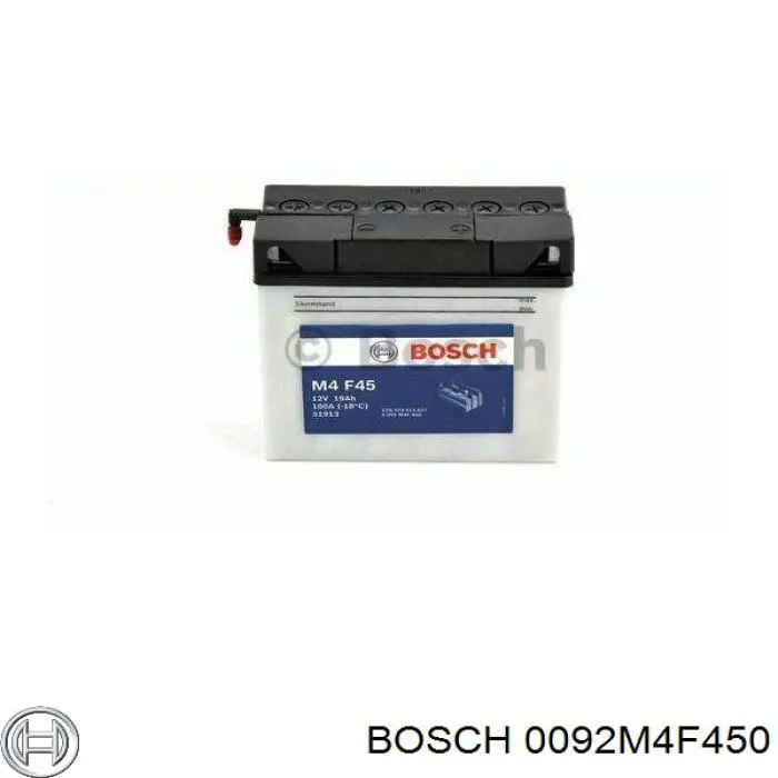 Batería de arranque BOSCH 0092M4F450