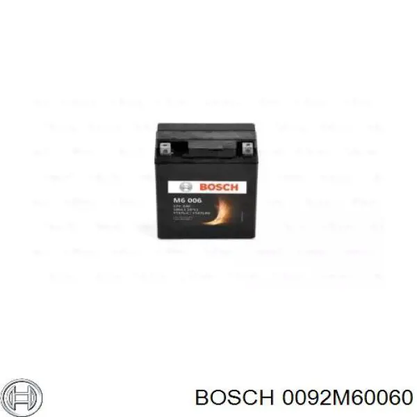 Batería de arranque Bosch 0092M60060
