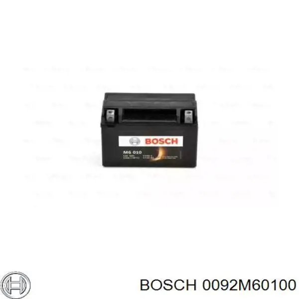 Batería de Arranque Bosch Funstart AGM 8 ah 12 v B00 (0092M60100)