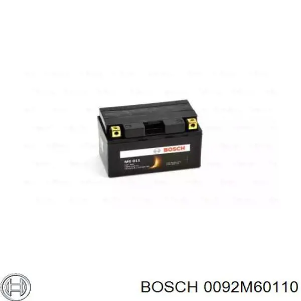 Batería de Arranque Bosch Funstart AGM 8 ah 12 v B00 (0092M60110)