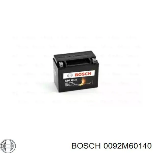 Batería de arranque Bosch 0092M60140