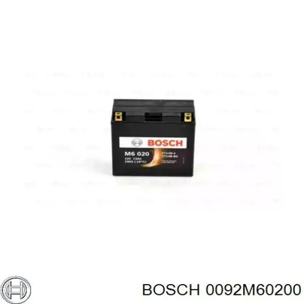 Batería de Arranque Bosch Funstart AGM 12 ah 12 v B00 (0092M60200)