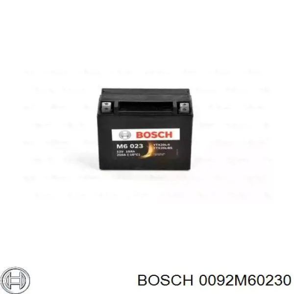 Batería de arranque BOSCH 0092M60230