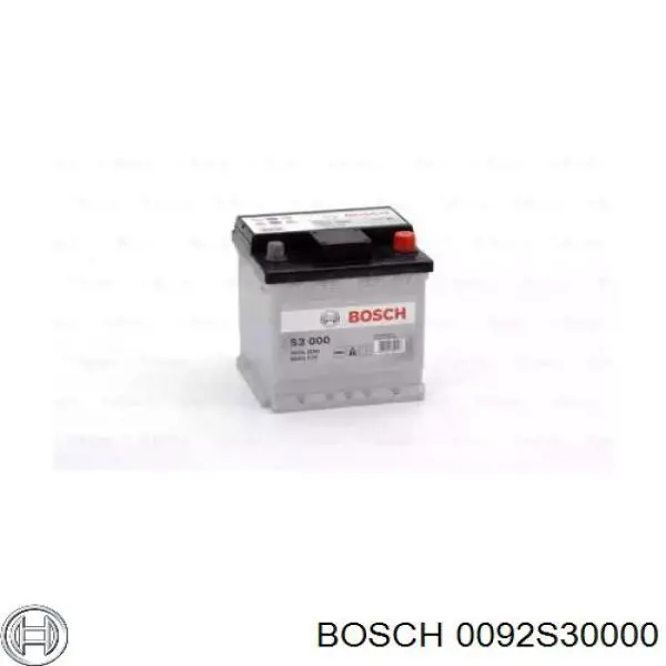 Batería de arranque BOSCH 0092S30000