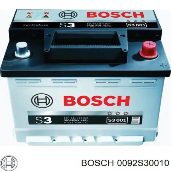 Batería de Arranque Bosch S3 41 ah 12 v B13 (0092S30010)