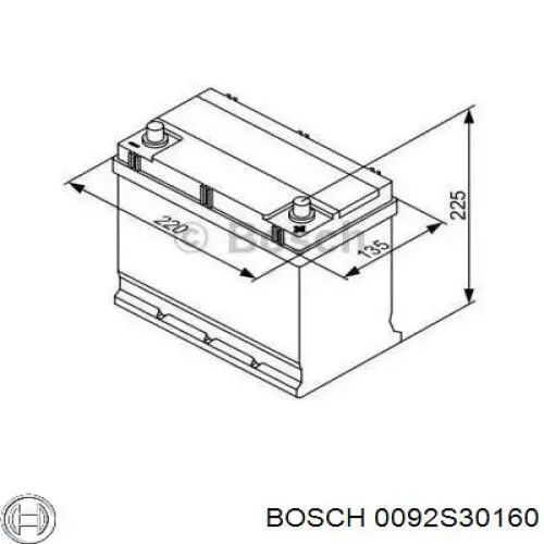 Batería B23 Varta