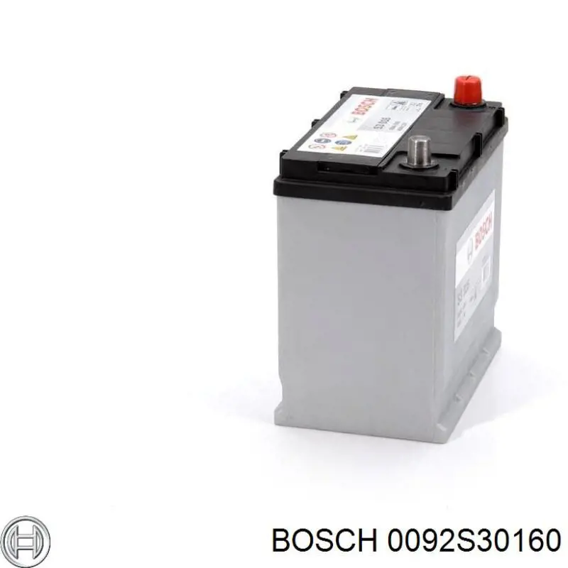 Batería de arranque BOSCH 0092S30160