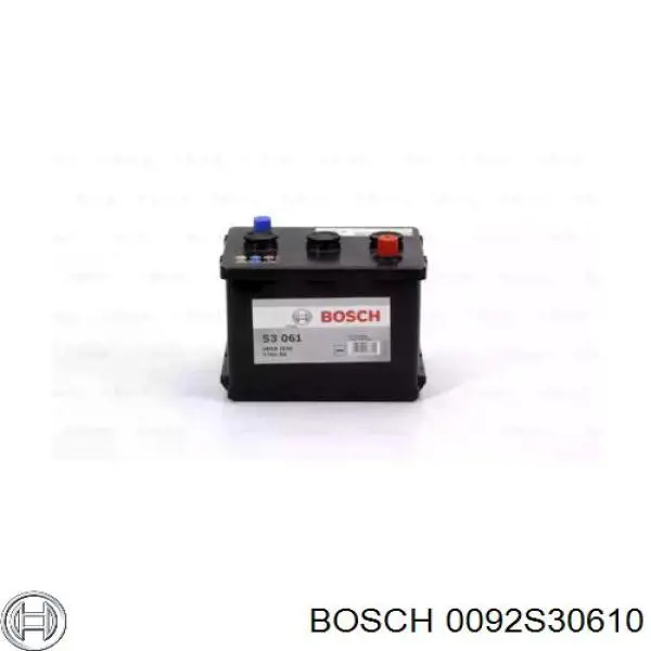 Batería de arranque BOSCH 0092S30610