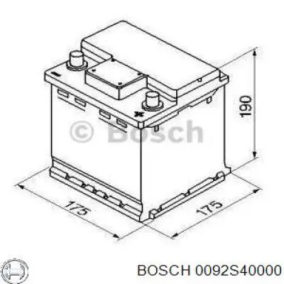 Batería de Arranque Bosch S4 Silver 42 ah 12 v B13 (0092S40000)