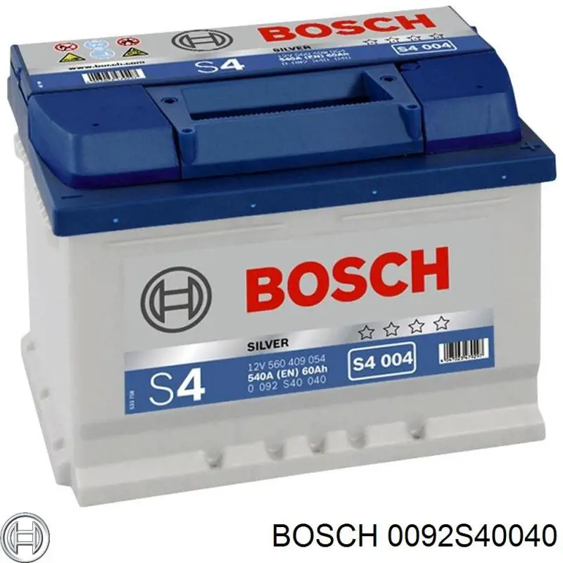 Batería de arranque BOSCH 0092S40040