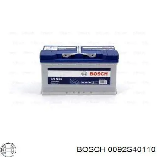 Batería de Arranque Bosch 80 ah 12 v B13 (0092S40110)