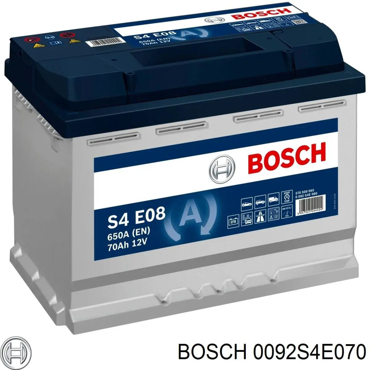 Batería de Arranque Bosch 65 ah 12 v B13 (0092S4E070)
