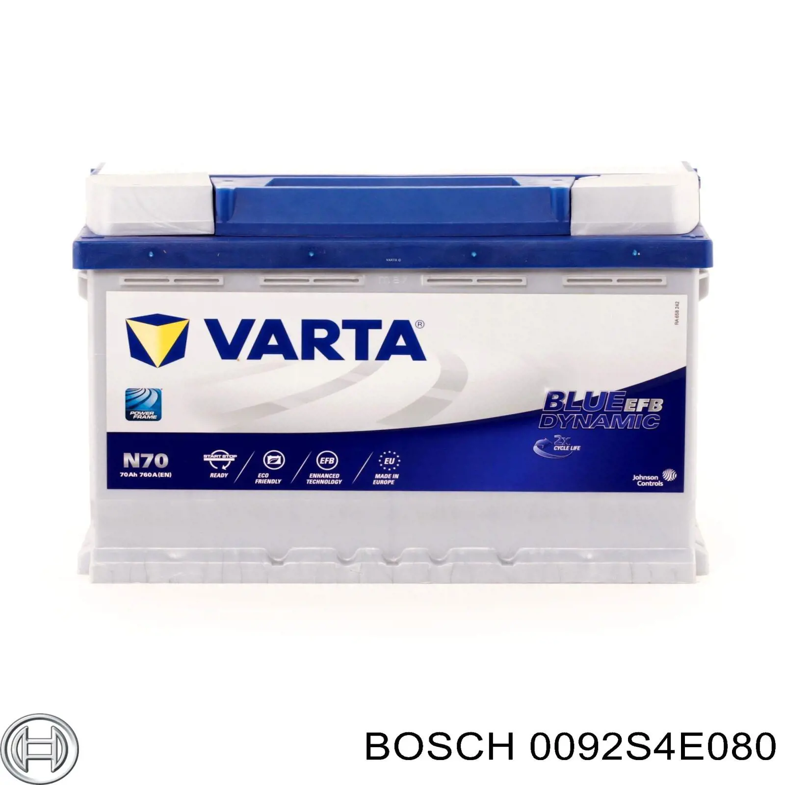 0092S4E080 Bosch Batería Start-Stop