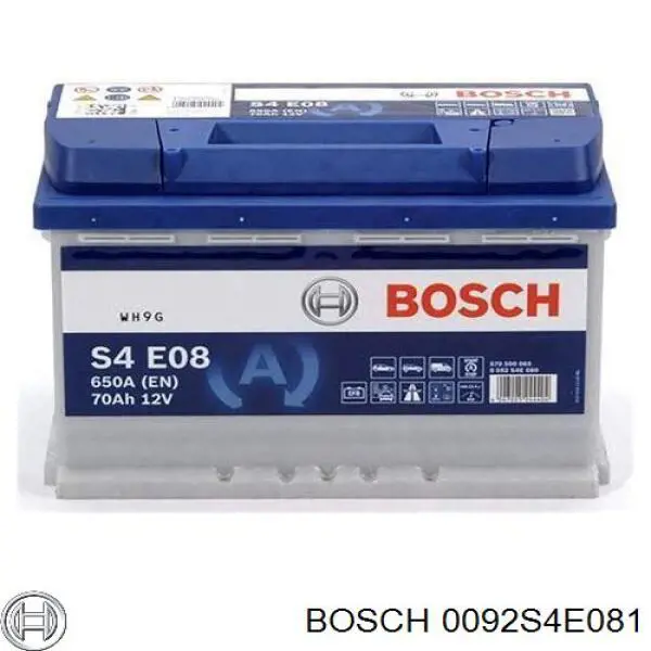 Batería de arranque BOSCH 0092S4E081