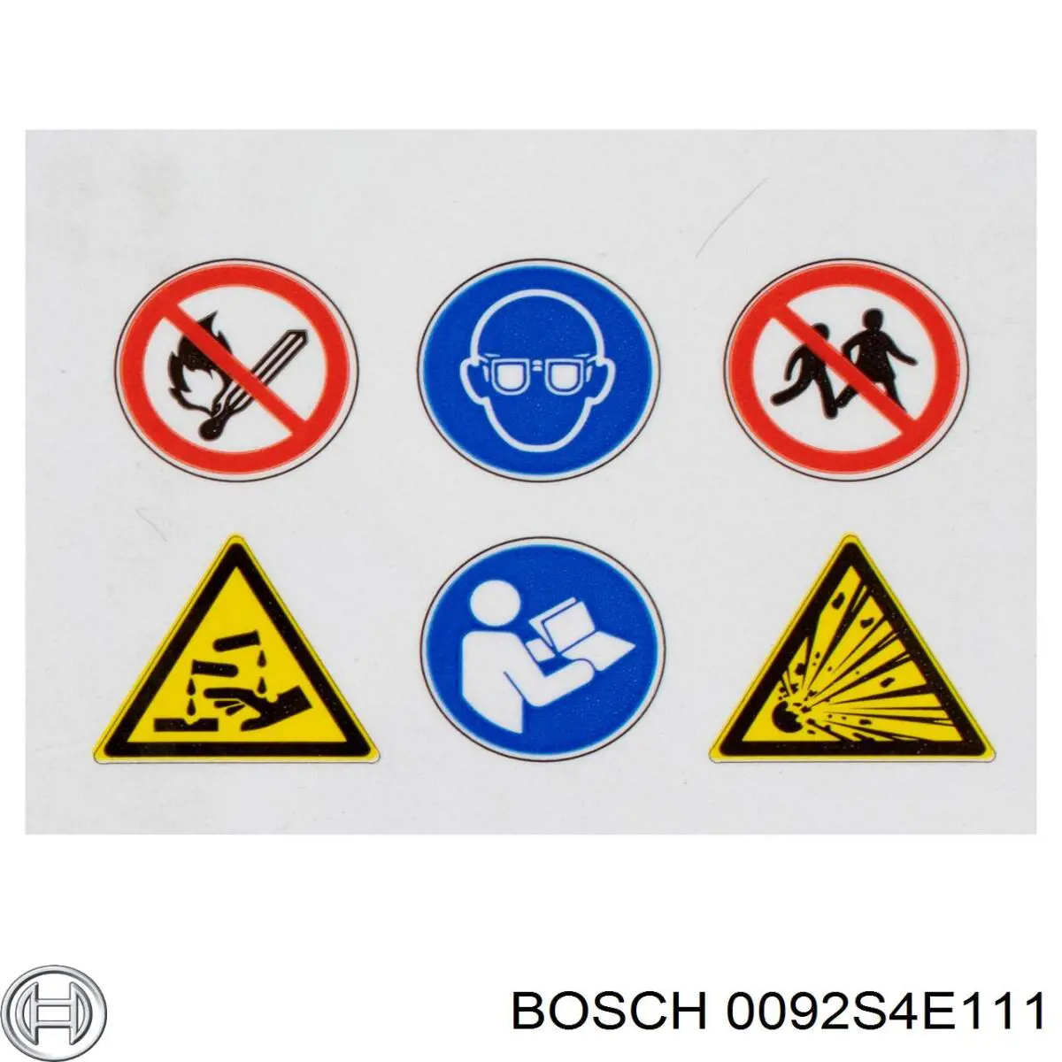 Batería de Arranque Bosch (0092S4E111)