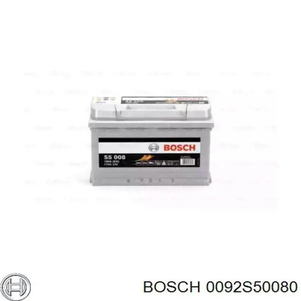 Comprar 0092S50080 Bosch Batería de coche