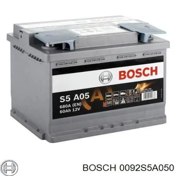 Batería de Arranque Bosch 60 ah 12 v B13 (0092S5A050)