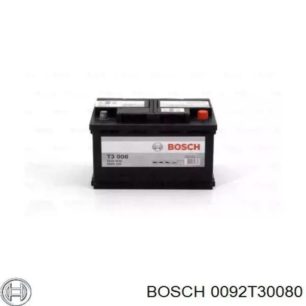 Batería de arranque BOSCH 0092T30080