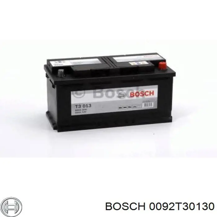 Batería de Arranque Bosch T3 88 ah 12 v B13 (0092T30130)