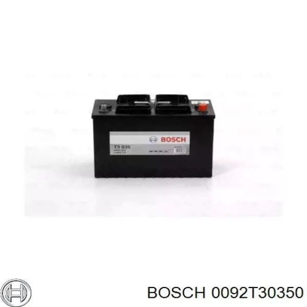 Batería de arranque BOSCH 0092T30350