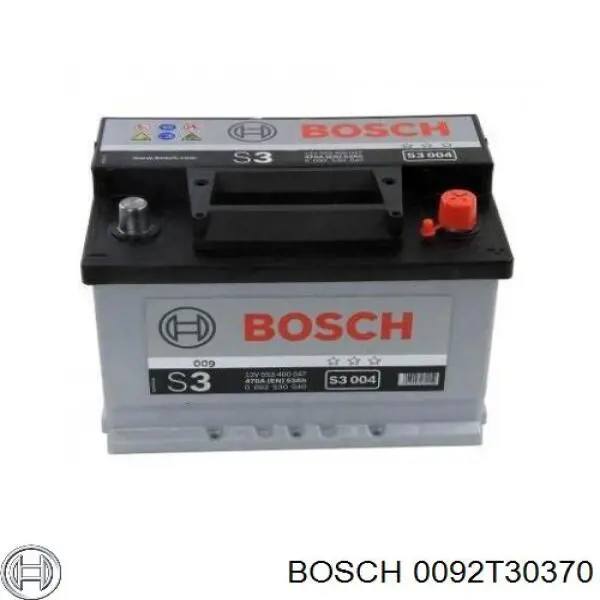 0092T30370 Bosch Batería Start-Stop