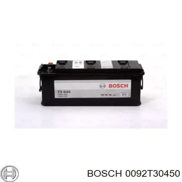 Batería de Arranque Bosch (0092T30450)