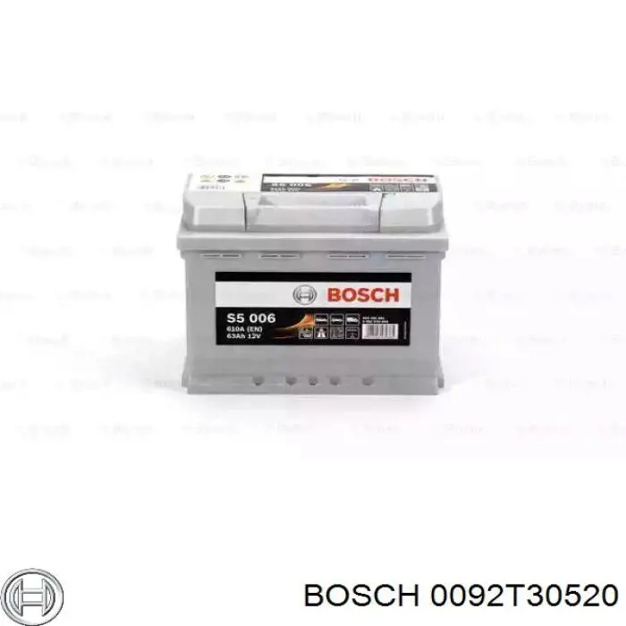 Batería de Arranque Bosch (0092T30520)