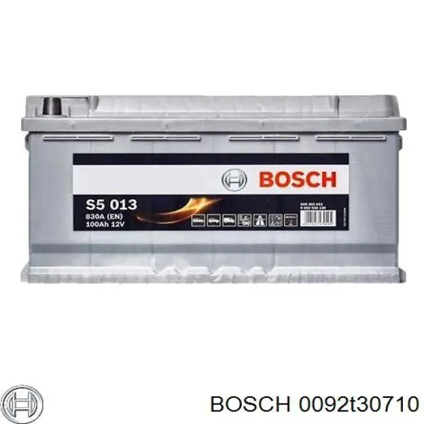 Batería de arranque BOSCH 0092T30710