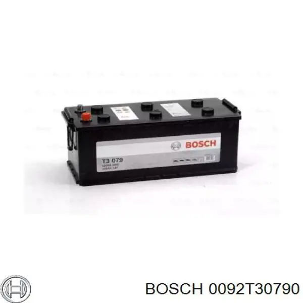 Batería de Arranque Bosch T3 180 ah 12 v B03 (0092T30790)